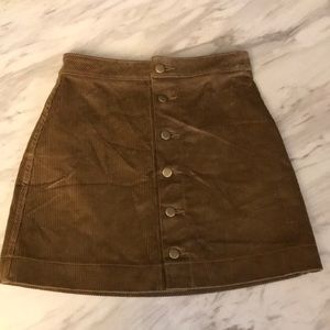 NWT American Apparel corduroy skirt